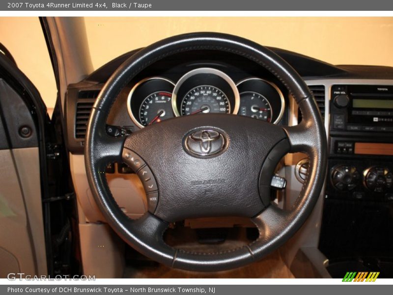 Black / Taupe 2007 Toyota 4Runner Limited 4x4