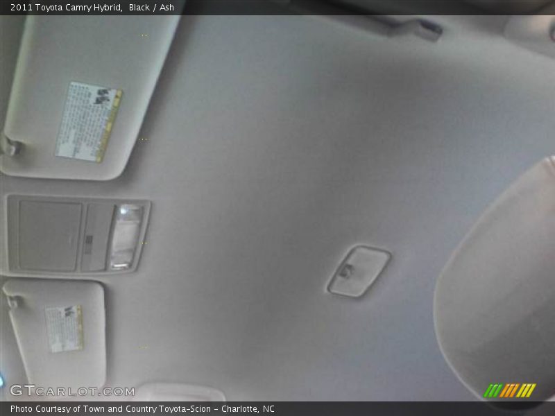 Black / Ash 2011 Toyota Camry Hybrid