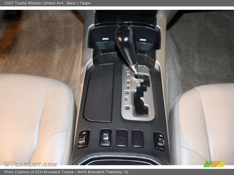 Black / Taupe 2007 Toyota 4Runner Limited 4x4