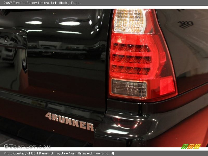 Black / Taupe 2007 Toyota 4Runner Limited 4x4