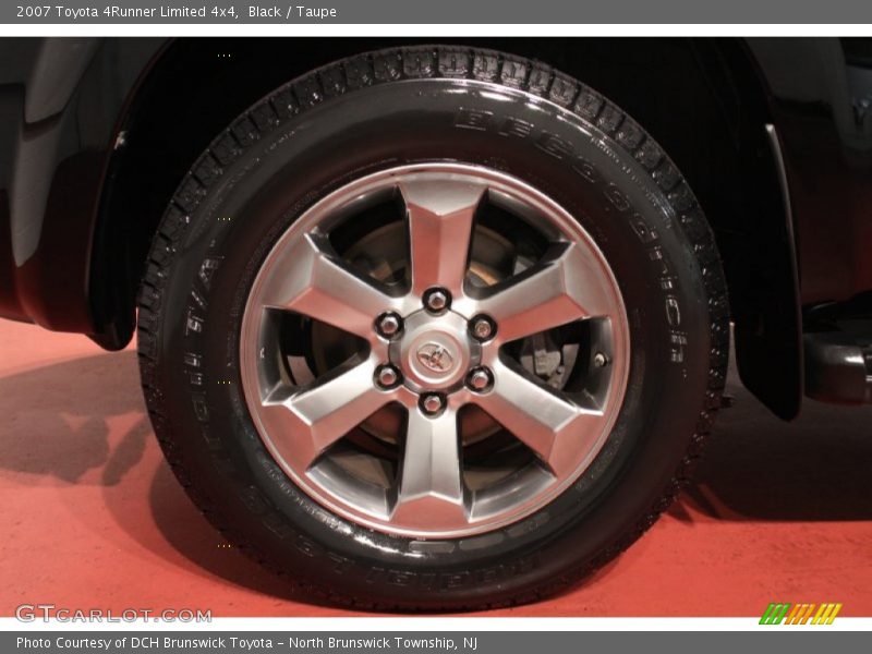 Black / Taupe 2007 Toyota 4Runner Limited 4x4