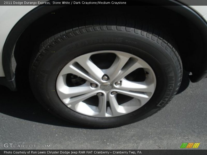 Stone White / Dark Graystone/Medium Graystone 2011 Dodge Durango Express