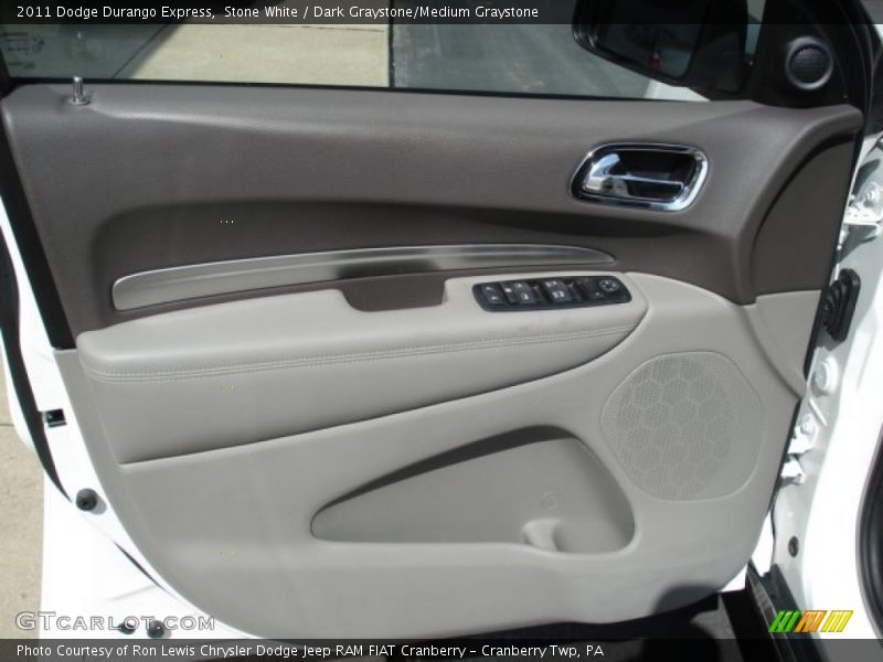 Stone White / Dark Graystone/Medium Graystone 2011 Dodge Durango Express