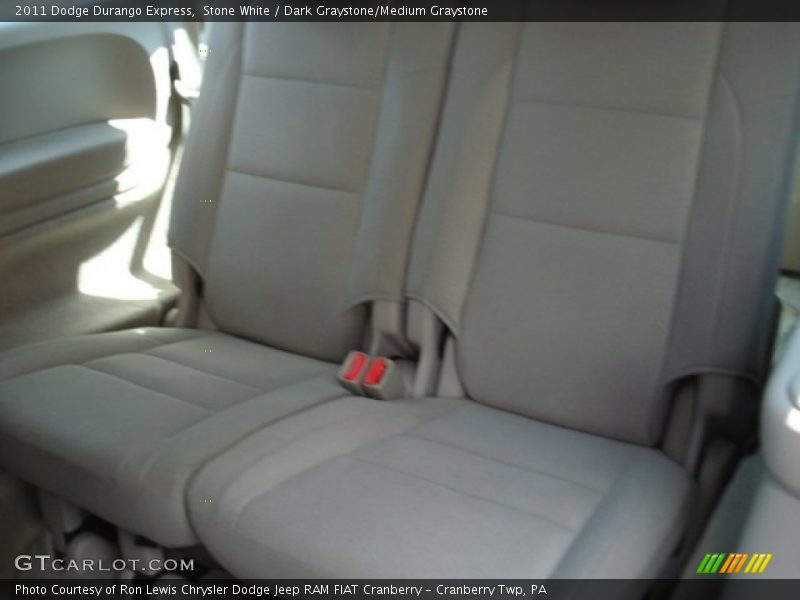 Stone White / Dark Graystone/Medium Graystone 2011 Dodge Durango Express