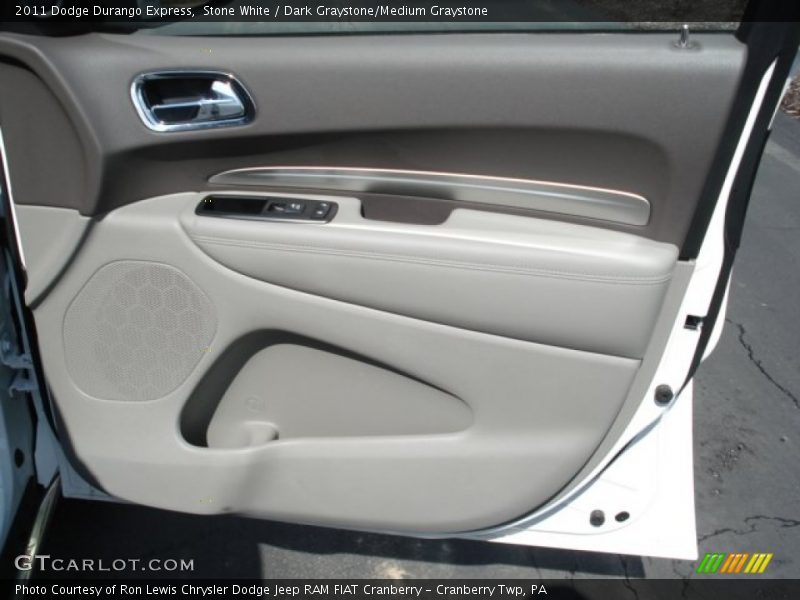 Stone White / Dark Graystone/Medium Graystone 2011 Dodge Durango Express