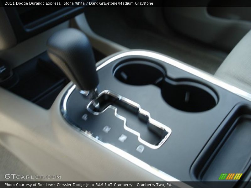 Stone White / Dark Graystone/Medium Graystone 2011 Dodge Durango Express