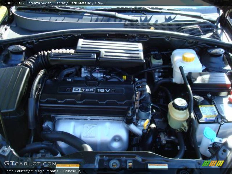 Fantasy Black Metallic / Grey 2006 Suzuki Forenza Sedan