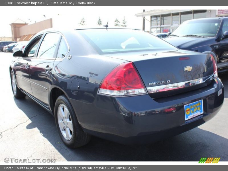 Slate Metallic / Ebony Black 2008 Chevrolet Impala LT