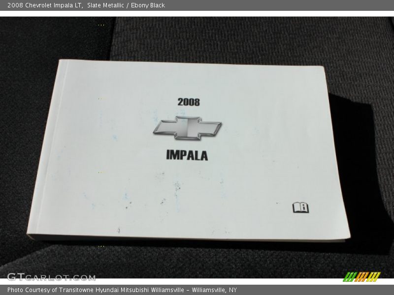 Slate Metallic / Ebony Black 2008 Chevrolet Impala LT