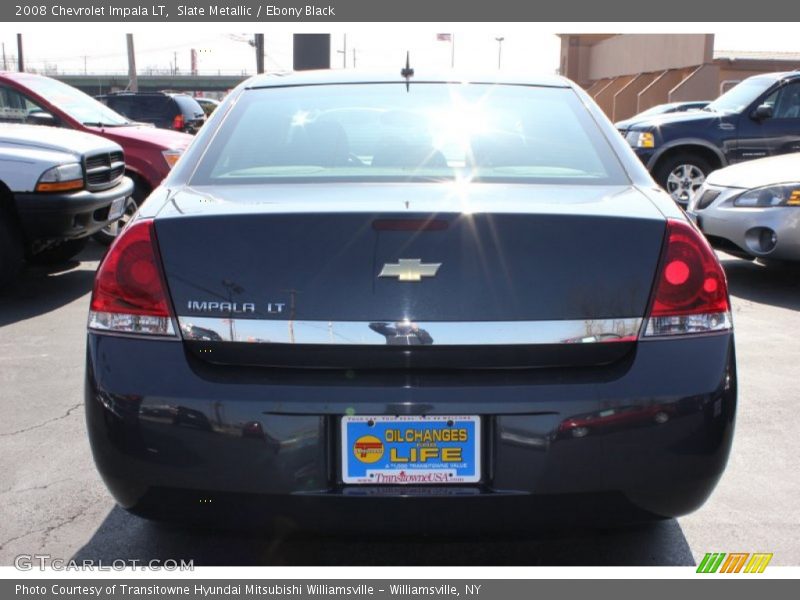 Slate Metallic / Ebony Black 2008 Chevrolet Impala LT