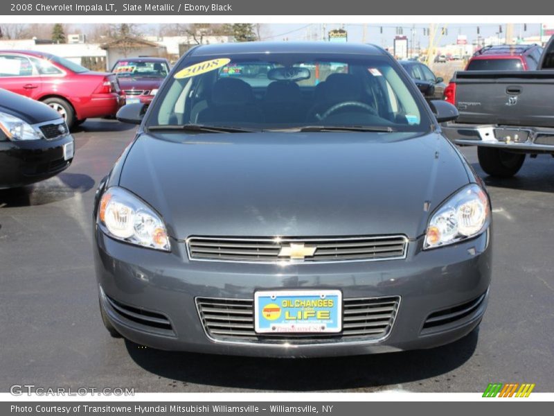 Slate Metallic / Ebony Black 2008 Chevrolet Impala LT