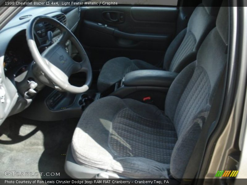 Light Pewter Metallic / Graphite 1998 Chevrolet Blazer LS 4x4