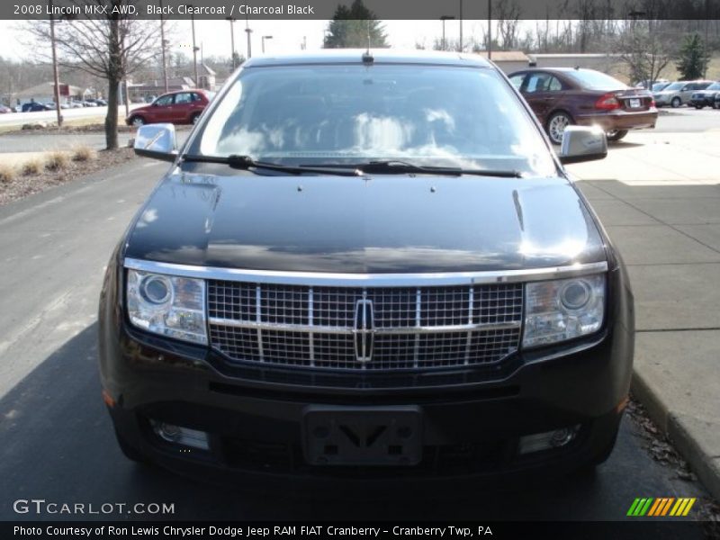 Black Clearcoat / Charcoal Black 2008 Lincoln MKX AWD