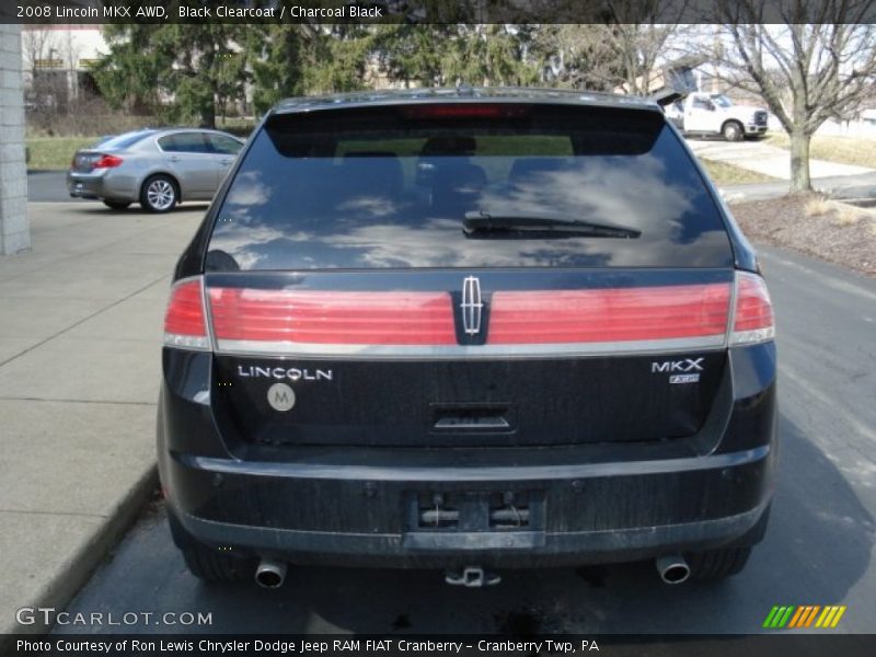 Black Clearcoat / Charcoal Black 2008 Lincoln MKX AWD