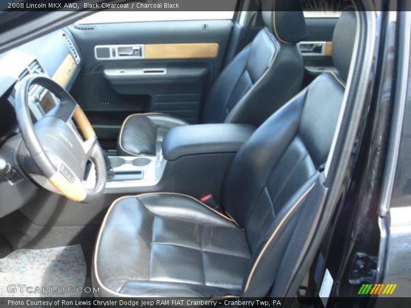 Black Clearcoat / Charcoal Black 2008 Lincoln MKX AWD