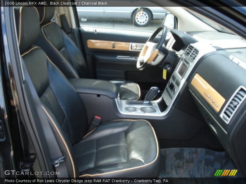 Black Clearcoat / Charcoal Black 2008 Lincoln MKX AWD