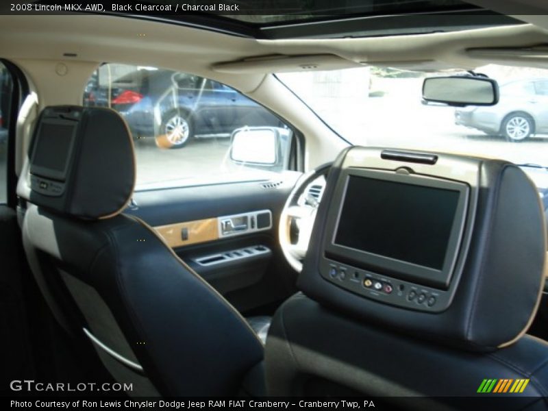 Black Clearcoat / Charcoal Black 2008 Lincoln MKX AWD