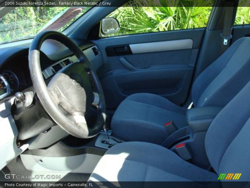 Fantasy Black Metallic / Grey 2006 Suzuki Forenza Sedan
