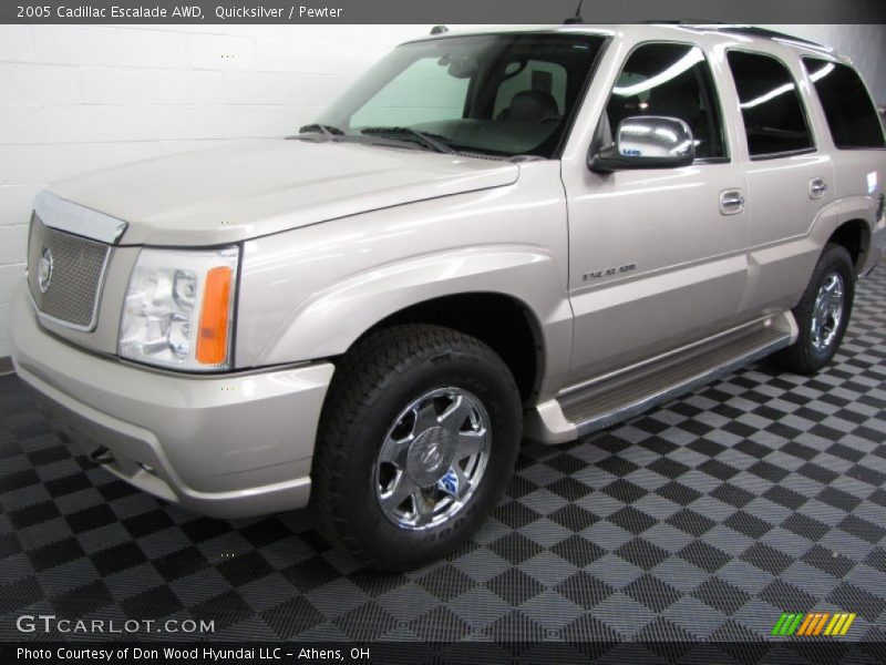 Quicksilver / Pewter 2005 Cadillac Escalade AWD