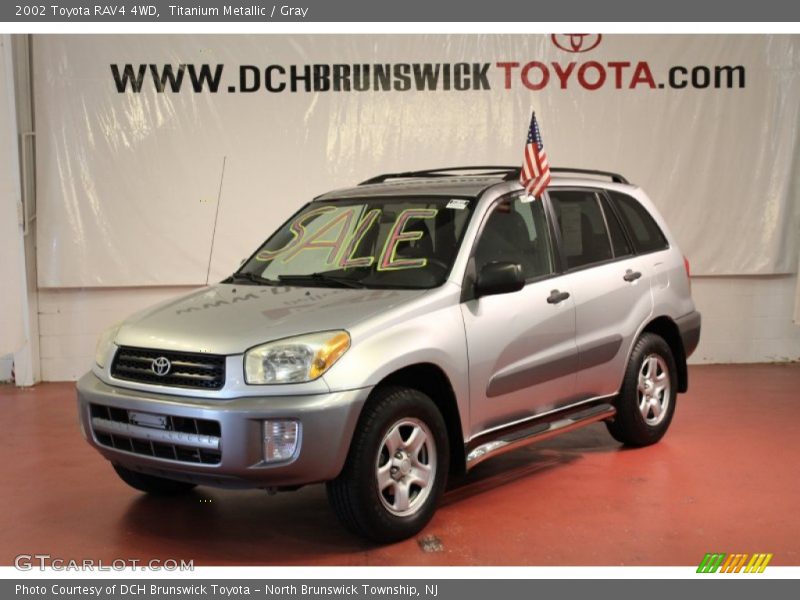 Titanium Metallic / Gray 2002 Toyota RAV4 4WD