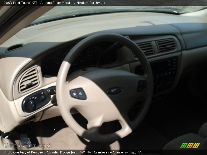 Arizona Beige Metallic / Medium Parchment 2003 Ford Taurus SES