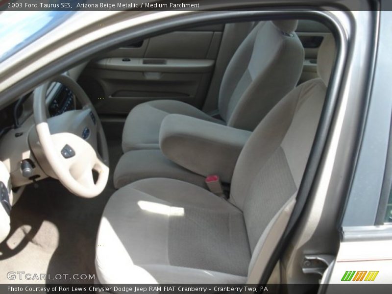 Arizona Beige Metallic / Medium Parchment 2003 Ford Taurus SES