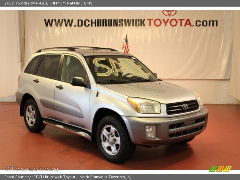 Titanium Metallic / Gray 2002 Toyota RAV4 4WD