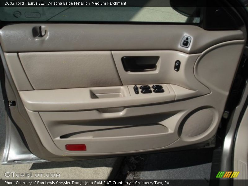 Arizona Beige Metallic / Medium Parchment 2003 Ford Taurus SES