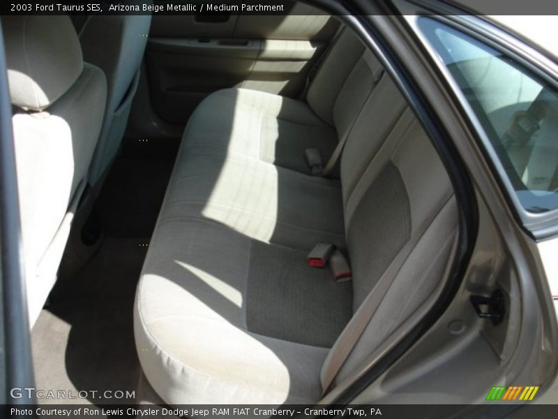 Arizona Beige Metallic / Medium Parchment 2003 Ford Taurus SES
