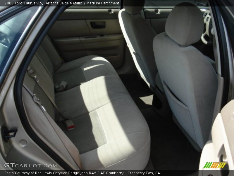 Arizona Beige Metallic / Medium Parchment 2003 Ford Taurus SES