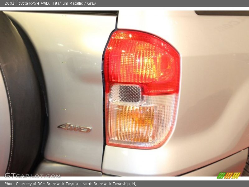 Titanium Metallic / Gray 2002 Toyota RAV4 4WD