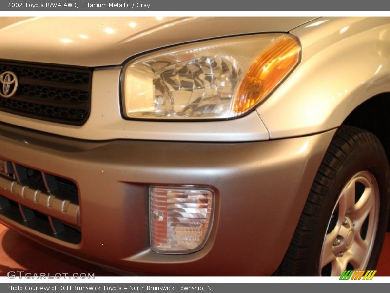 Titanium Metallic / Gray 2002 Toyota RAV4 4WD