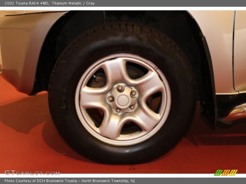 Titanium Metallic / Gray 2002 Toyota RAV4 4WD