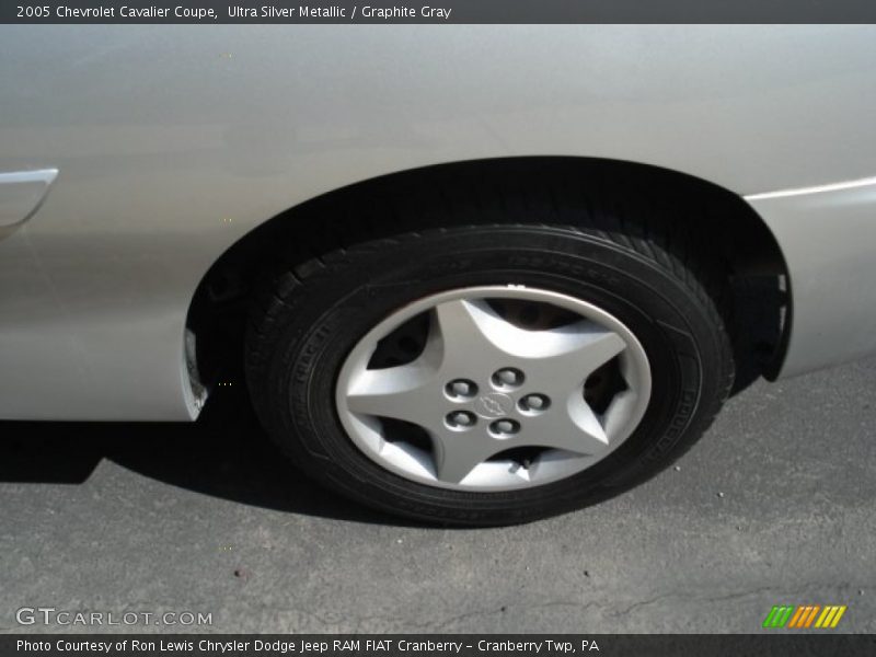 Ultra Silver Metallic / Graphite Gray 2005 Chevrolet Cavalier Coupe