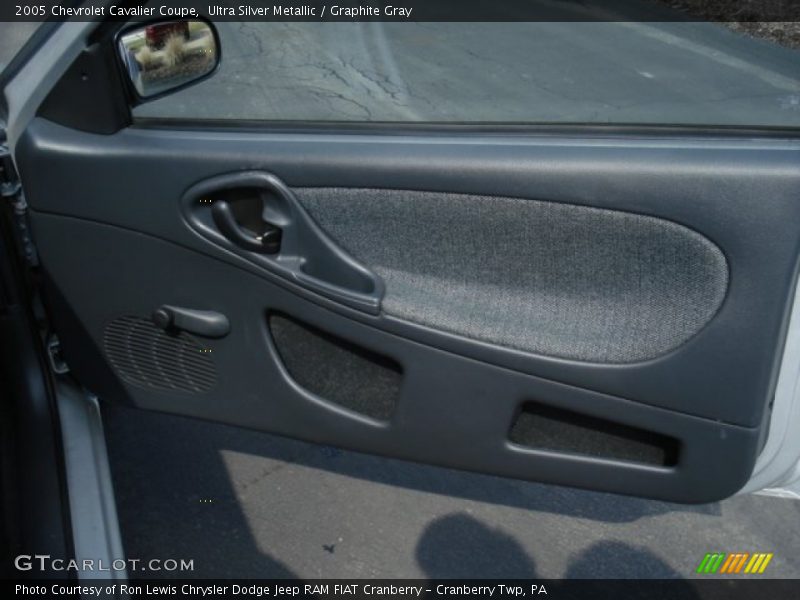 Ultra Silver Metallic / Graphite Gray 2005 Chevrolet Cavalier Coupe