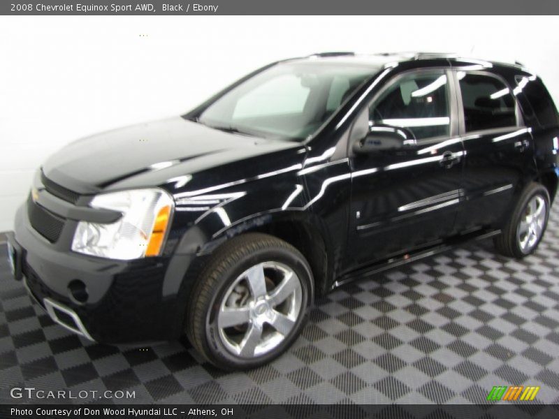 Black / Ebony 2008 Chevrolet Equinox Sport AWD