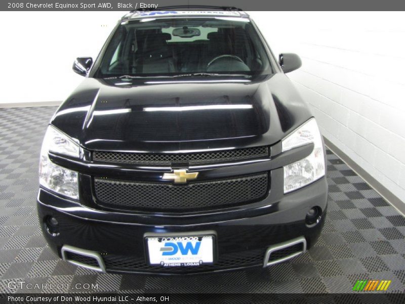 Black / Ebony 2008 Chevrolet Equinox Sport AWD