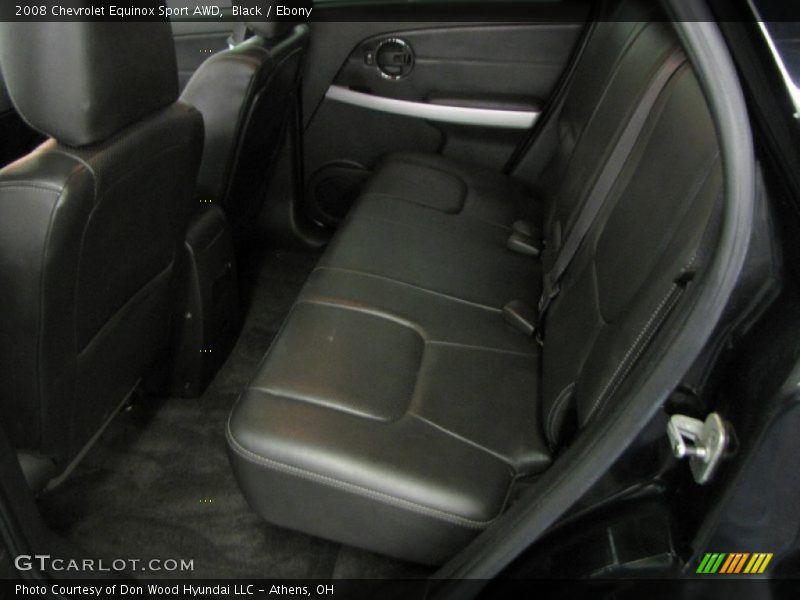 Black / Ebony 2008 Chevrolet Equinox Sport AWD