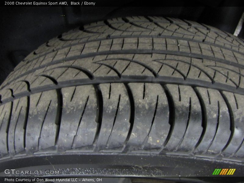 Black / Ebony 2008 Chevrolet Equinox Sport AWD