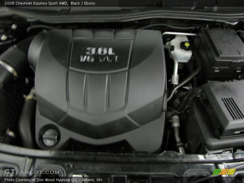 Black / Ebony 2008 Chevrolet Equinox Sport AWD