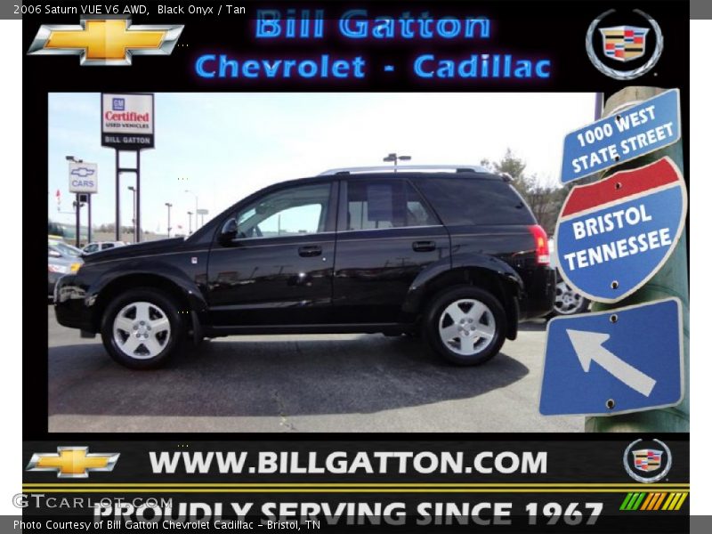Black Onyx / Tan 2006 Saturn VUE V6 AWD