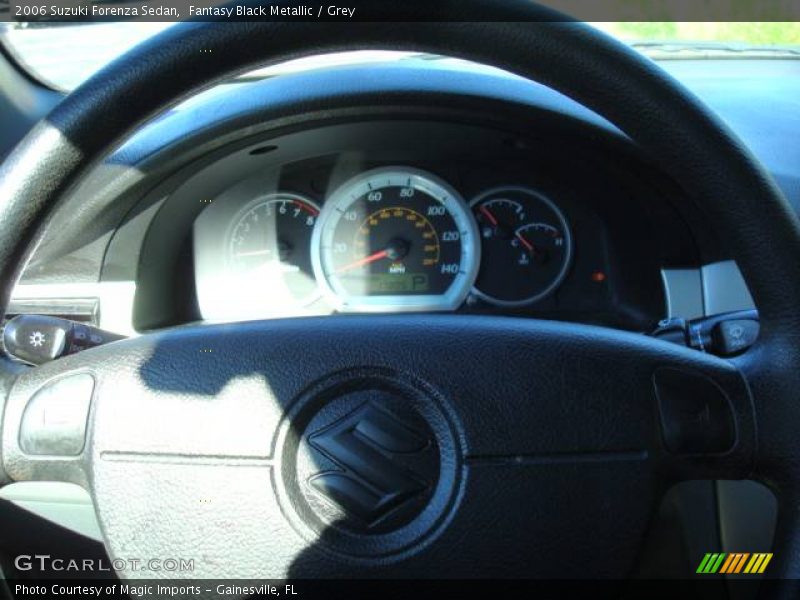 Fantasy Black Metallic / Grey 2006 Suzuki Forenza Sedan