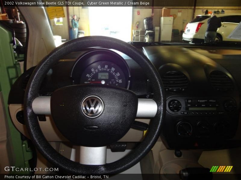 Cyber Green Metallic / Cream Beige 2002 Volkswagen New Beetle GLS TDI Coupe