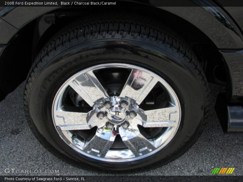 Black / Charcoal Black/Caramel 2008 Ford Expedition Limited