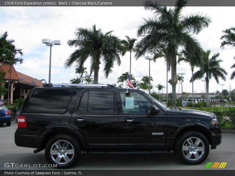 Black / Charcoal Black/Caramel 2008 Ford Expedition Limited