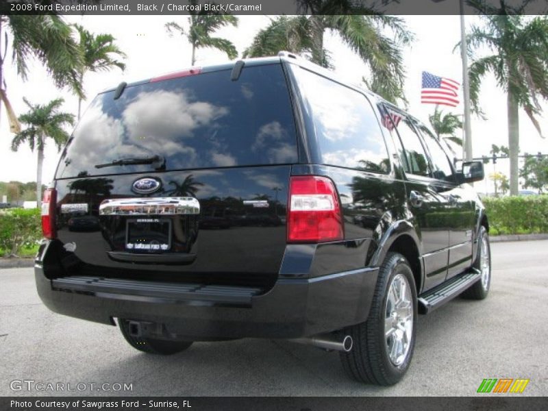 Black / Charcoal Black/Caramel 2008 Ford Expedition Limited
