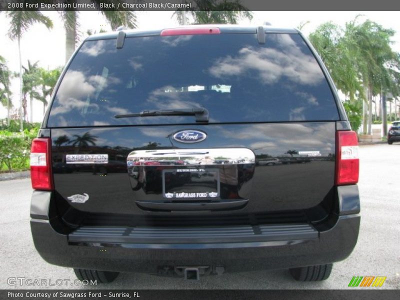 Black / Charcoal Black/Caramel 2008 Ford Expedition Limited