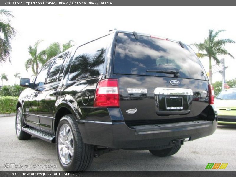 Black / Charcoal Black/Caramel 2008 Ford Expedition Limited