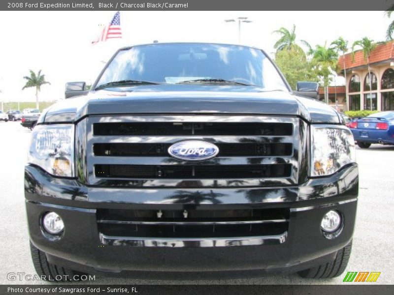 Black / Charcoal Black/Caramel 2008 Ford Expedition Limited