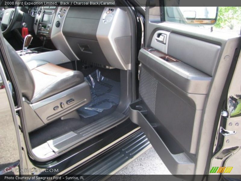 Black / Charcoal Black/Caramel 2008 Ford Expedition Limited